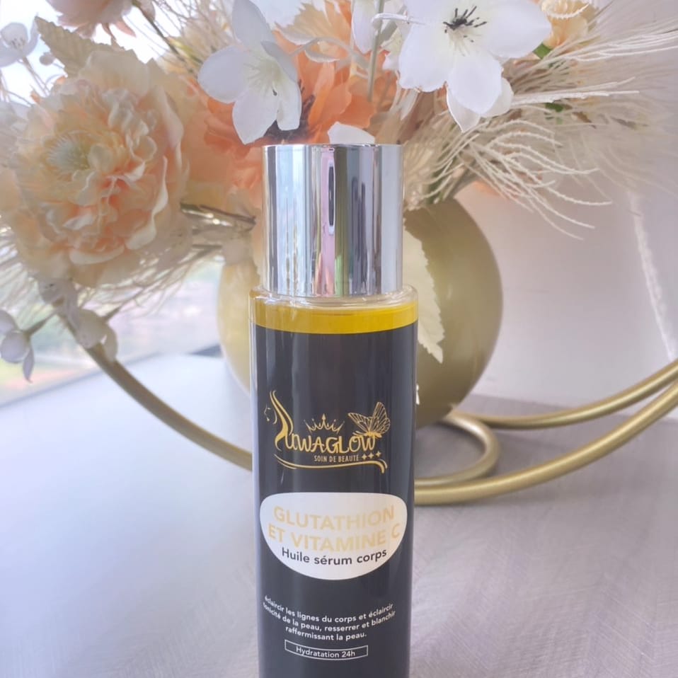 Glutathion huile sérum corps visage