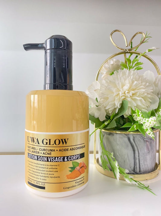 Lotion corporelle au curcuma