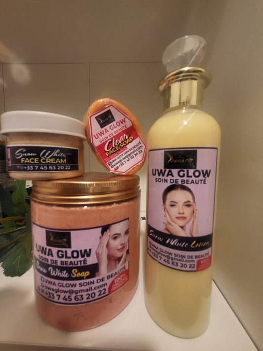 Gamme Snow White  avec Gommage