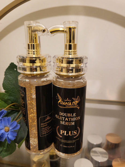 Double Gluta, retinol, vitamin c, 24k Gold