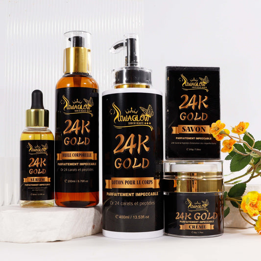 peau éclatante 24K OR