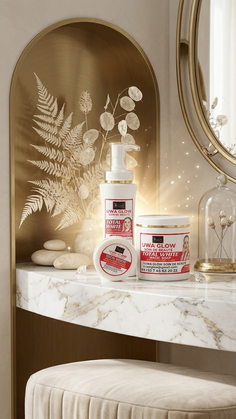 collection bio Total White blanc extra et éclat Avec l'huile.